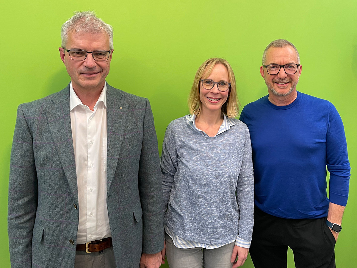 Max Schwarz, Dr. med. Isabelle Fuss, Patrick Rohr