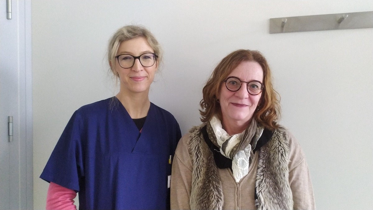Dre Julie Bucher et Yvette Rolli