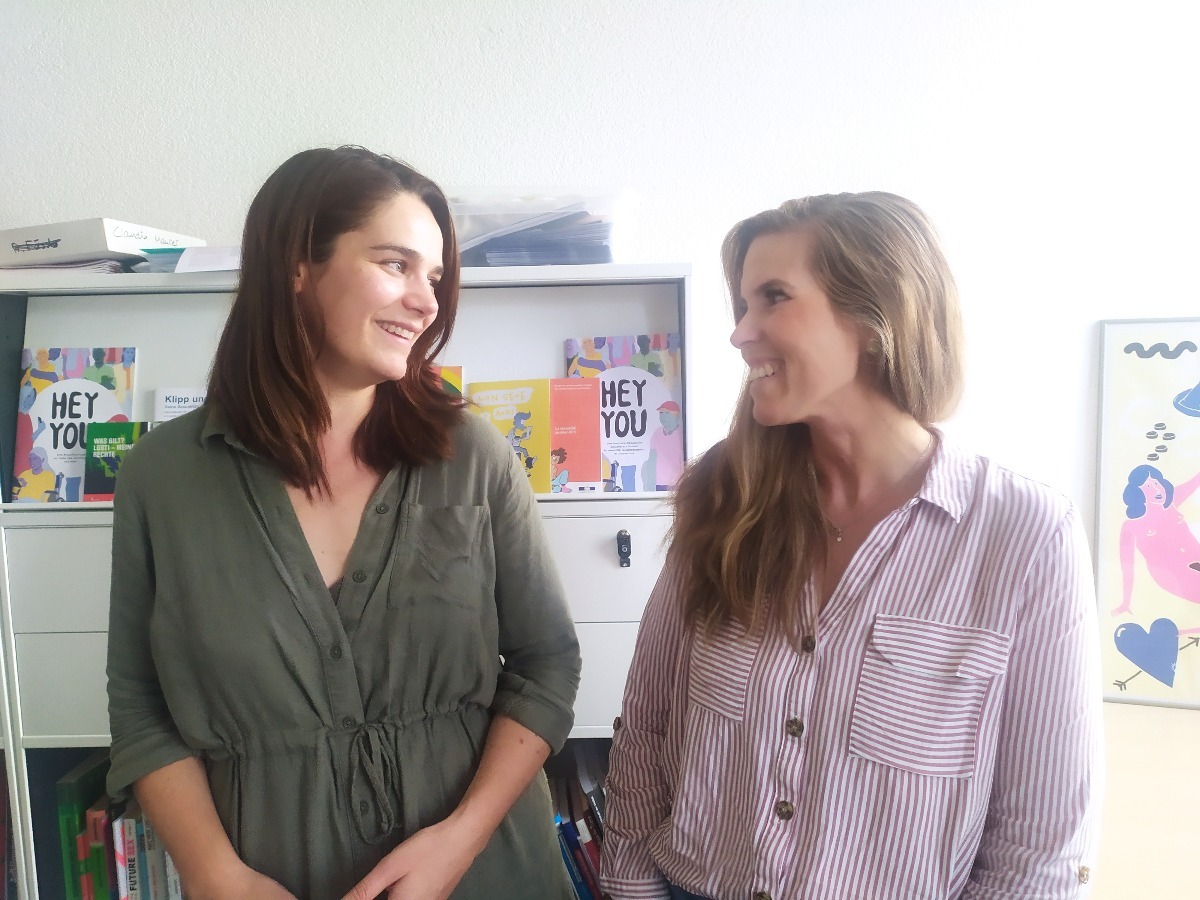 Dre Sarah Decaillet avec Celine Ella Vez