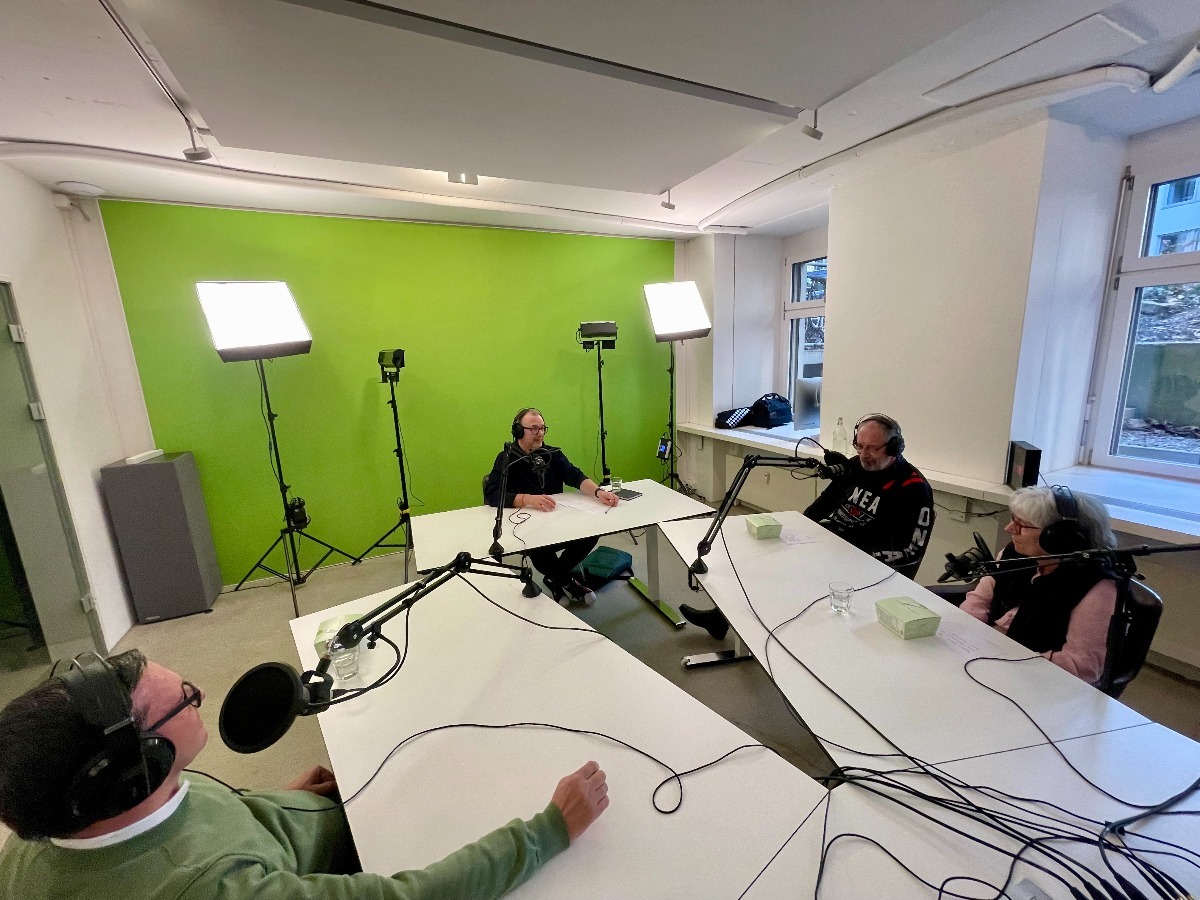 Dr. Michael Dickenmann, Patrick Rohr, Urs Denzler und Ruth Haller (v.l.n.r.)