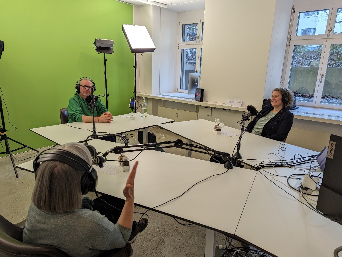Hanni Tanners, Patrick Rohr, Dr. Barbara Affolter (v.l.n.r.)