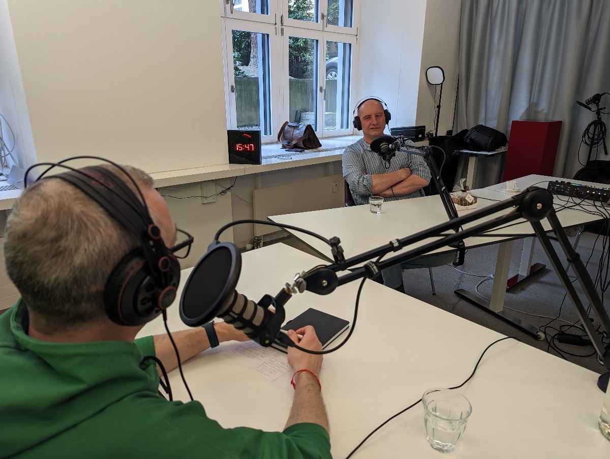 Patrick Rohr und Dr. André Witschi 