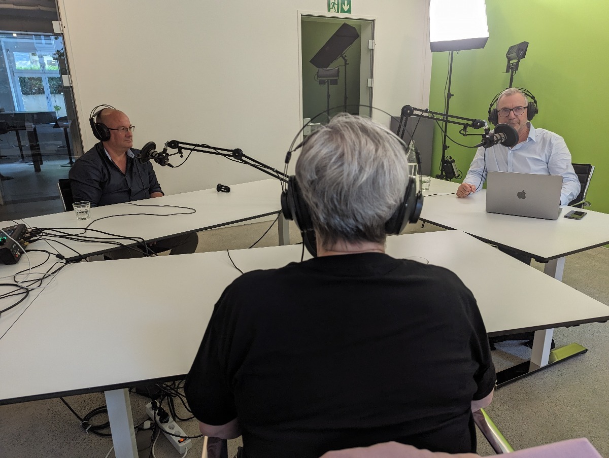 Dr. Stephan Meidel, Myrta Tonin und Patrick Rohr