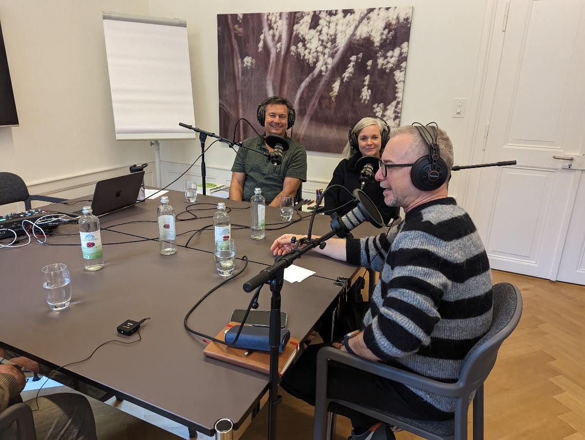 Dr. Jungi, Nicole Abbühl und Patrick Rohr (v.l.n.r.)