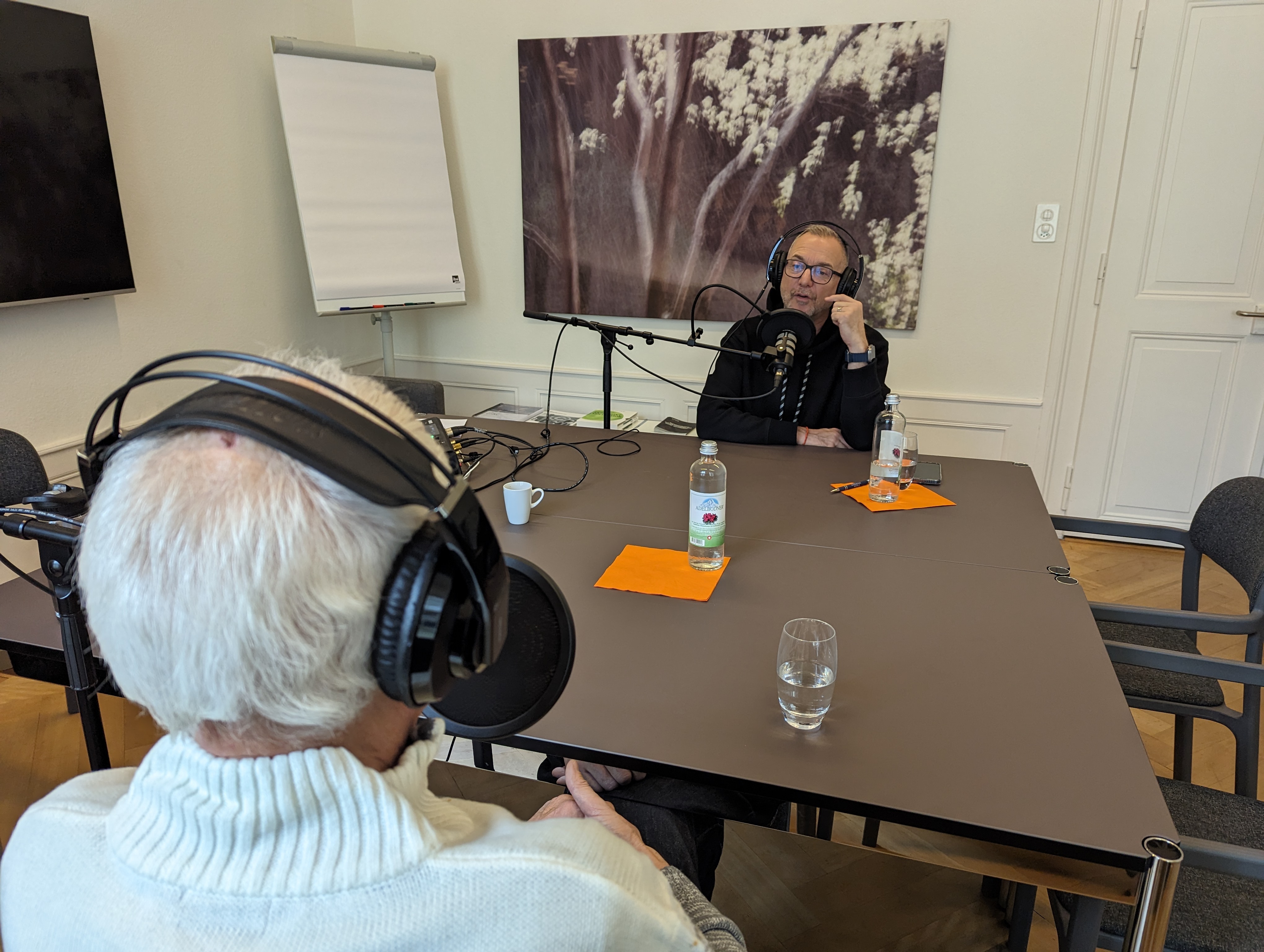 Kreisartz Kurt Wenger mit Patrick Rohr