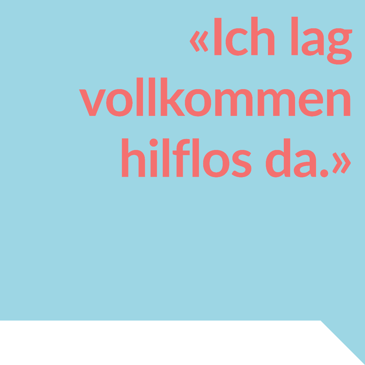 Neuanfang mit 85 Jahren