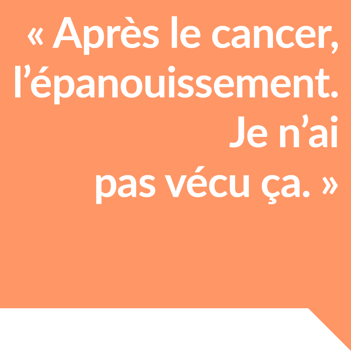 Octobre rose : son médecin l’aide à se reconstruire